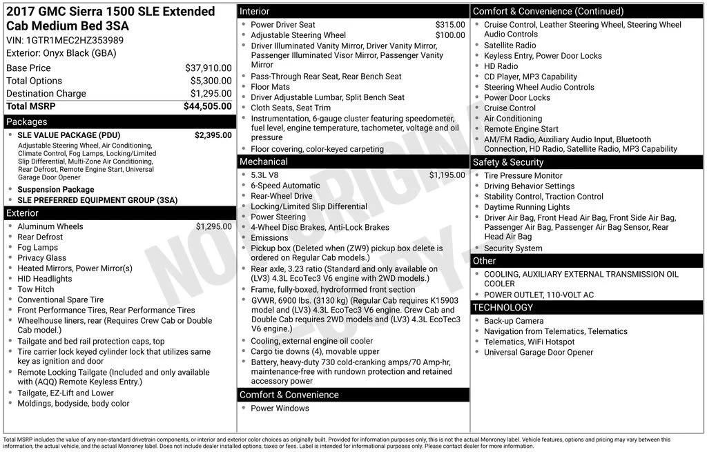 gmc sierra 1500 2017 1GTR1MEC2HZ353989 image gmc sierra 1500 2017 1GTR1MEC2HZ353989 image